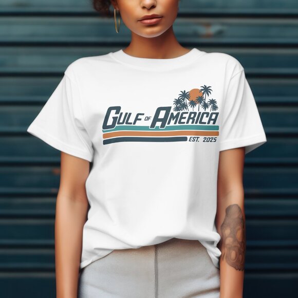 Gulf Of America Retro Vibes T-shirt - Picture 3 of 3